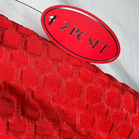 BRAND NEW 2pc set Womens yoga/stretch shirt and pants - Picture 5 of 6